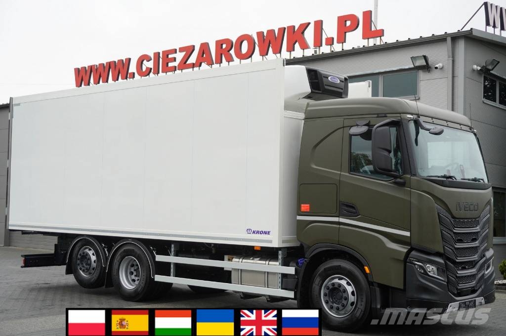 Iveco S-Way AS260S460Y-FP / No mileage / KRONE 18 EPAL Temperature controlled trucks