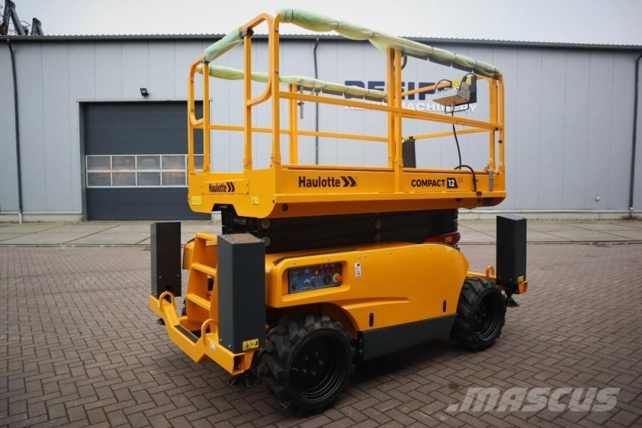 Haulotte Compact 12DX Valid Inspection, *Guarantee! Diesel, Scissor lifts