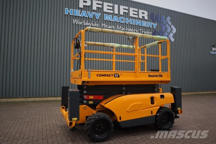 Haulotte Compact 12DX Valid Inspection, *Guarantee! Diesel, Scissor lifts