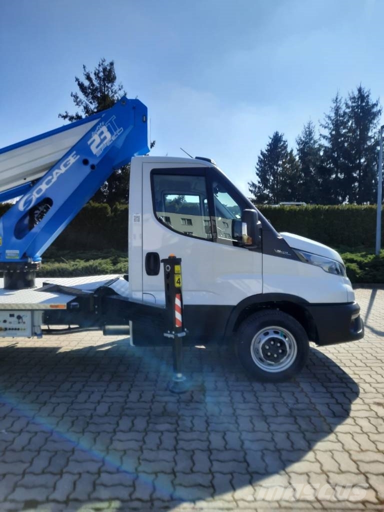 Iveco Daily Socage FORSTE 23T SPEED رافعات سلة تلسكوبية