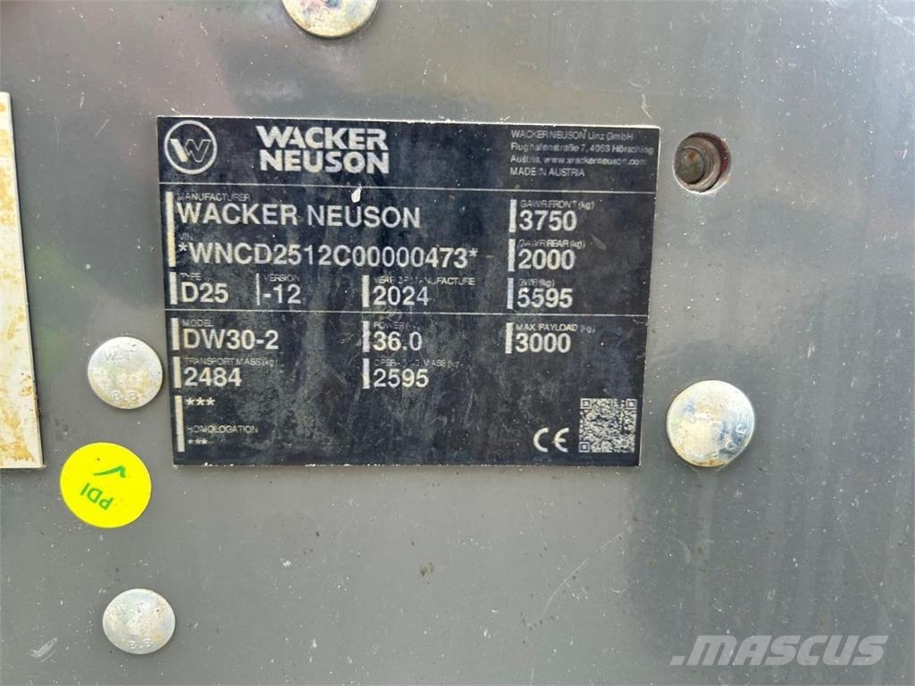 Wacker Neuson DW30-2 (10304) Väikekallurid