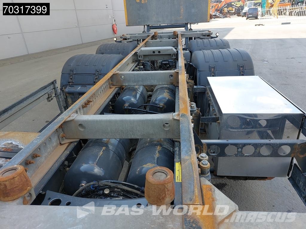 Scania P500 P 6X2 BDF 2500kg Ladebordwand Retarder Lift+s Cable lift demountable trucks