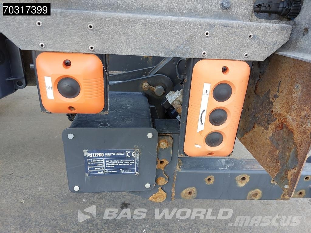 Scania P500 P 6X2 BDF 2500kg Ladebordwand Retarder Lift+s Trossüsteemiga vahetuskere veokid