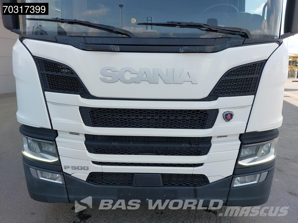 Scania P500 P 6X2 BDF 2500kg Ladebordwand Retarder Lift+s Cable lift demountable trucks