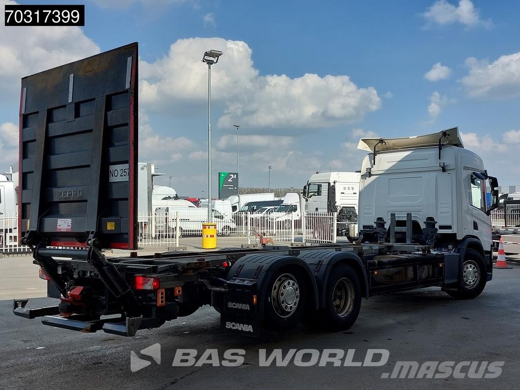 Scania P500 P 6X2 BDF 2500kg Ladebordwand Retarder Lift+s 可拆卸式卡车