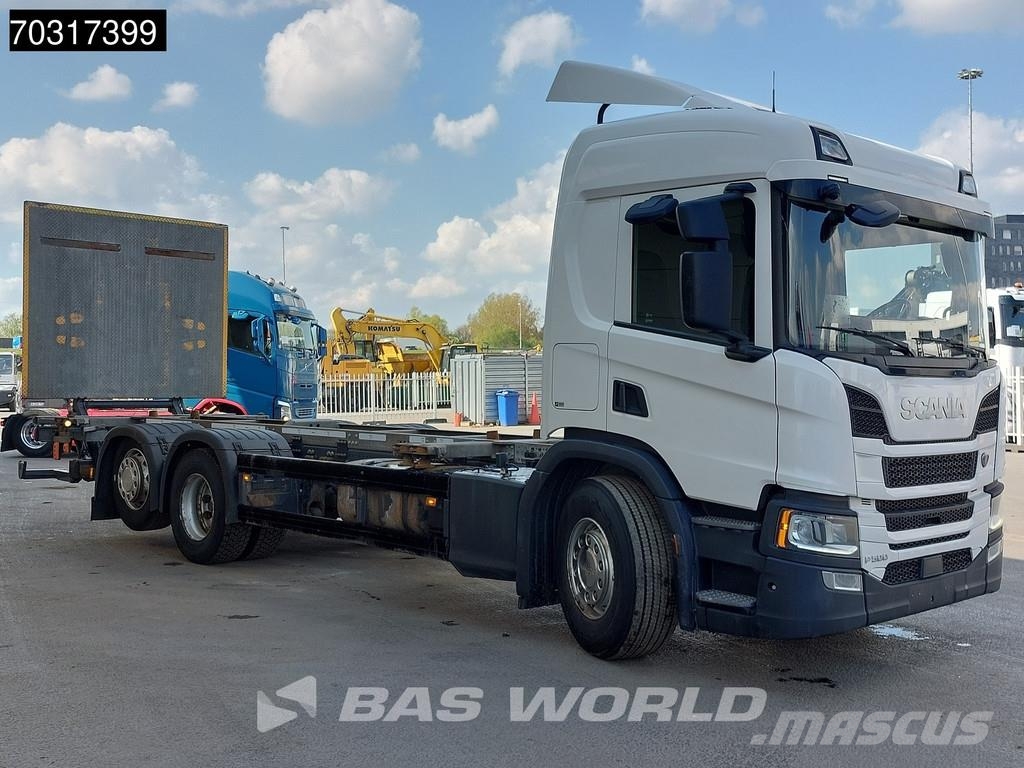 Scania P500 P 6X2 BDF 2500kg Ladebordwand Retarder Lift+s Trossüsteemiga vahetuskere veokid
