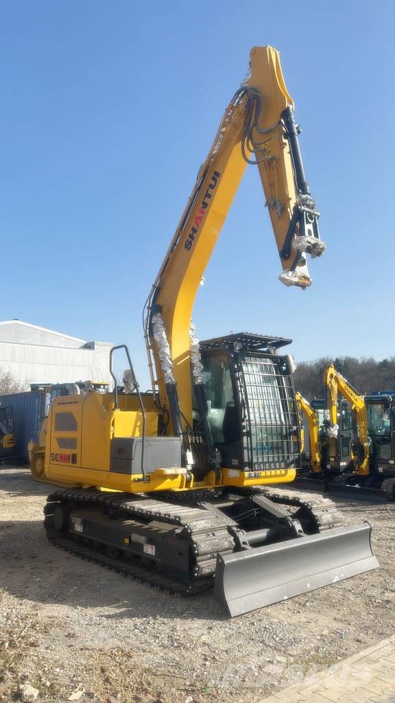 Shantui SE135 14,6t Bagger wie Hitachi Volvo Sany Takeuchi Excavadoras sobre orugas