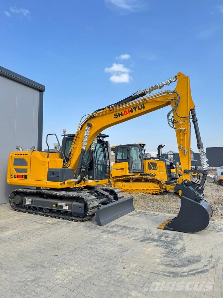 Shantui SE135 14,6t Bagger wie Hitachi Volvo Sany Takeuchi Excavadoras sobre orugas