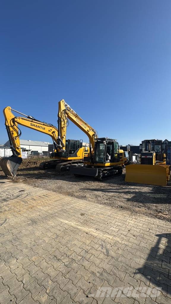 Shantui SE135 14,6t Bagger wie Hitachi Volvo Sany Takeuchi Excavadoras sobre orugas