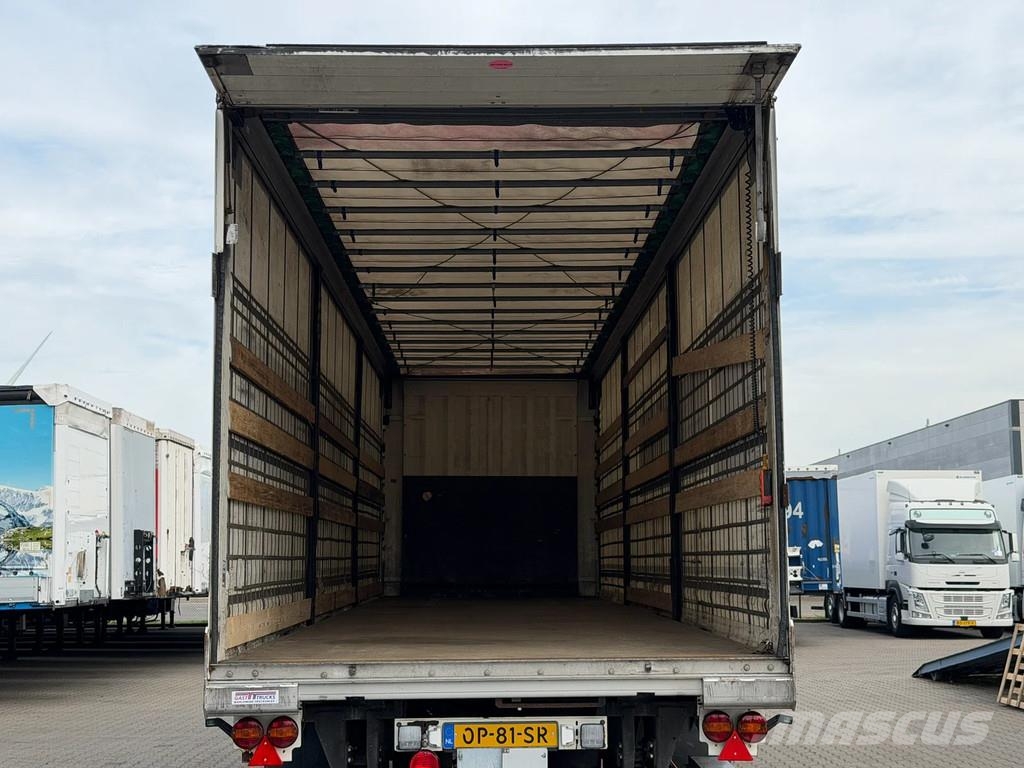 Krone Schuifzeil-Dak / 2500kg Laadklep / Stuur-as / APK Tentpoolhaagised