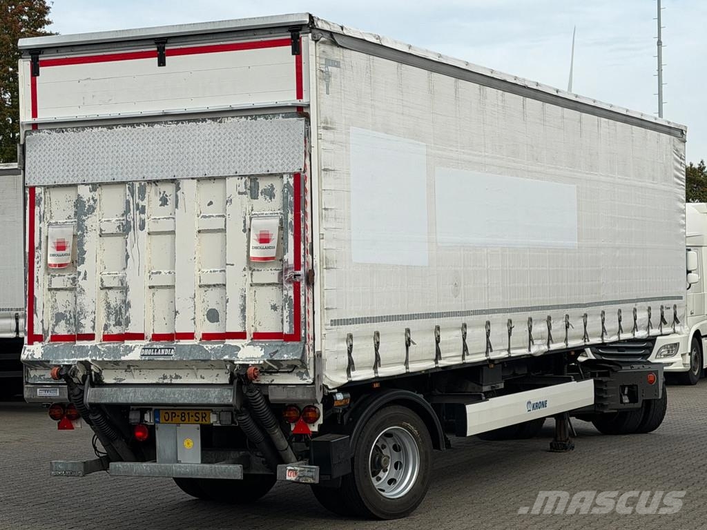 Krone Schuifzeil-Dak / 2500kg Laadklep / Stuur-as / APK Tentpoolhaagised
