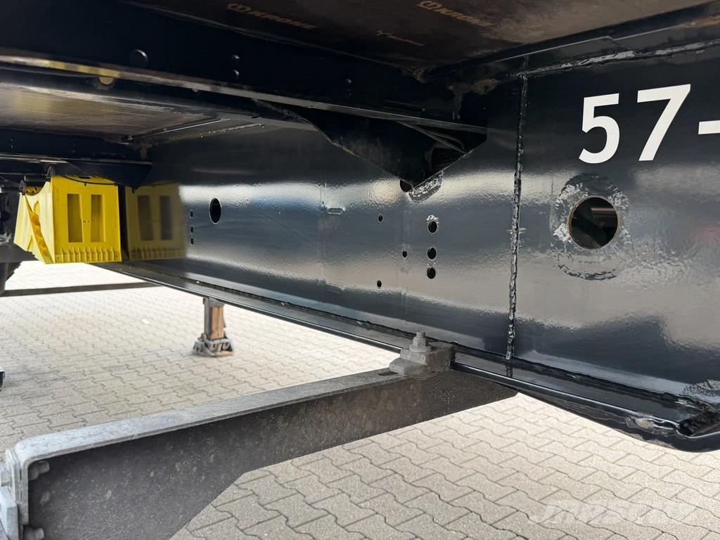 Krone Schuifzeil-Dak / 2500kg Laadklep / Stuur-as / APK Tentpoolhaagised