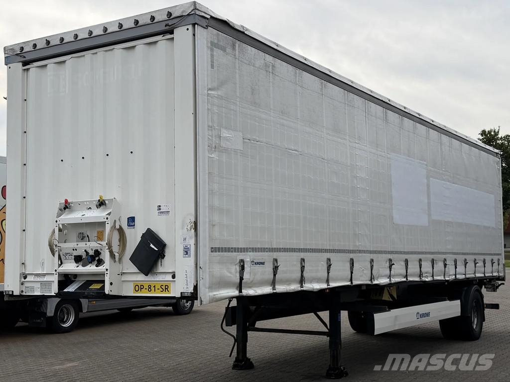 Krone Schuifzeil-Dak / 2500kg Laadklep / Stuur-as / APK Tentpoolhaagised