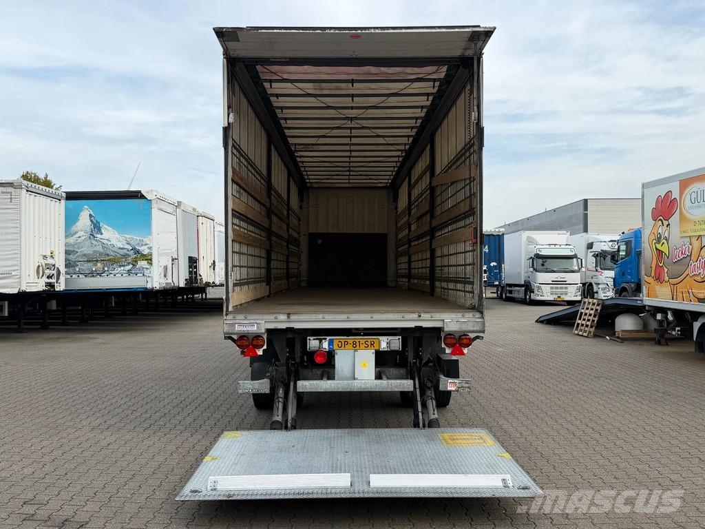 Krone Schuifzeil-Dak / 2500kg Laadklep / Stuur-as / APK Tentpoolhaagised