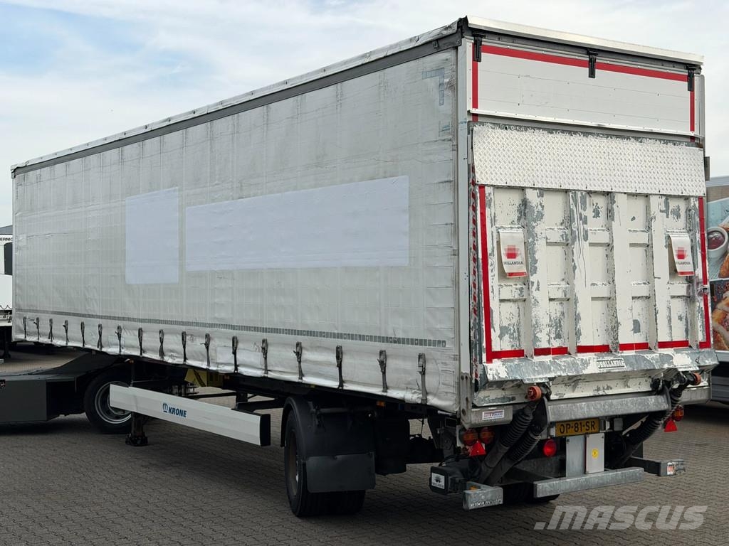 Krone Schuifzeil-Dak / 2500kg Laadklep / Stuur-as / APK Tentpoolhaagised