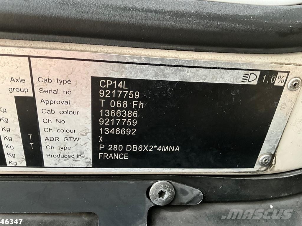 Scania P 280 Euro 6 Faun 20m³ 塵芥車、パッカー車