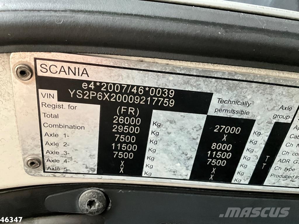 Scania P 280 Euro 6 Faun 20m³ 塵芥車、パッカー車