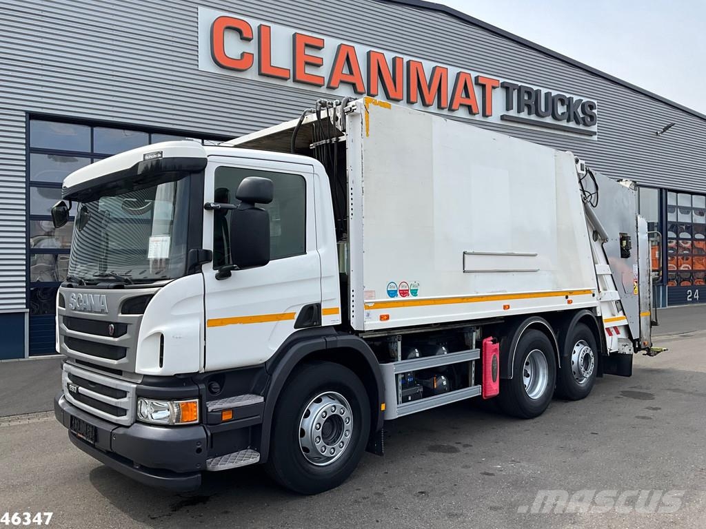 Scania P 280 Euro 6 Faun 20m³ 塵芥車、パッカー車