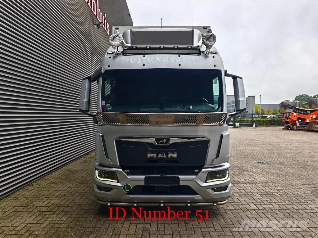 MAN TGL 12.250 4x2 + Steininger ST 70/25 Camion cassonati