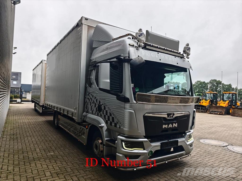 MAN TGL 12.250 4x2 + Steininger ST 70/25 Camion cassonati