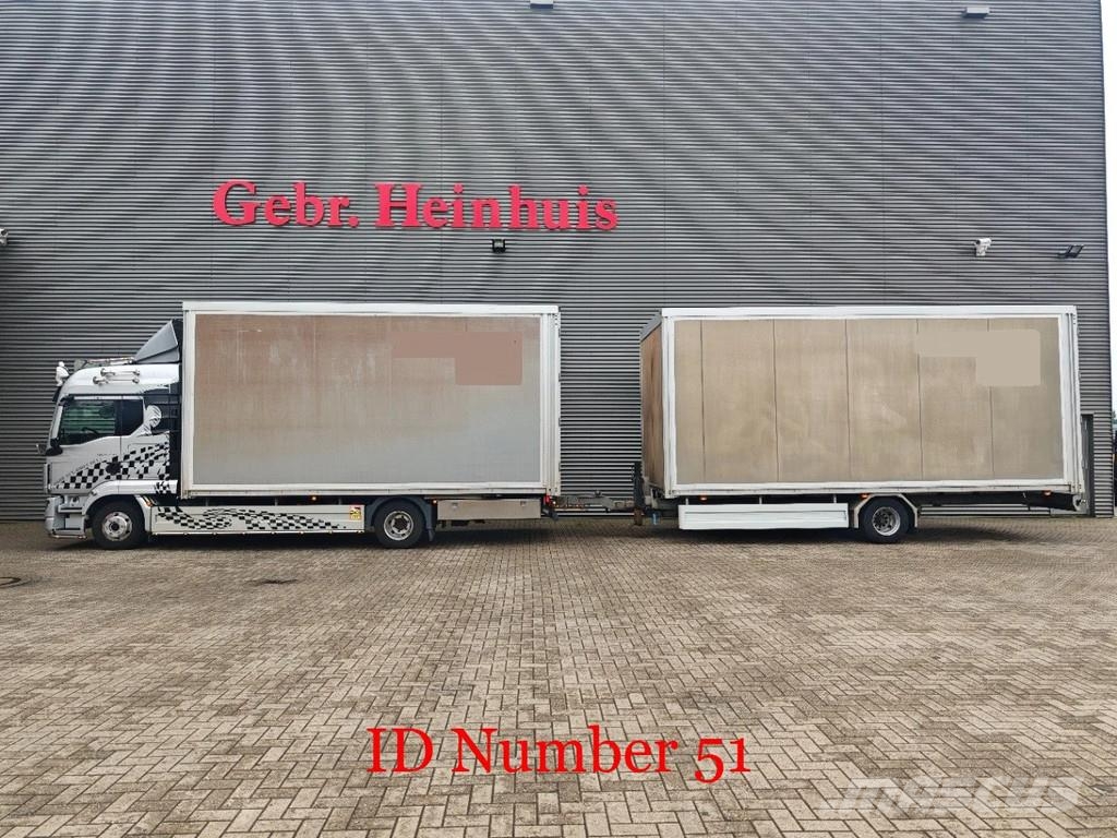 MAN TGL 12.250 4x2 + Steininger ST 70/25 Camion cassonati