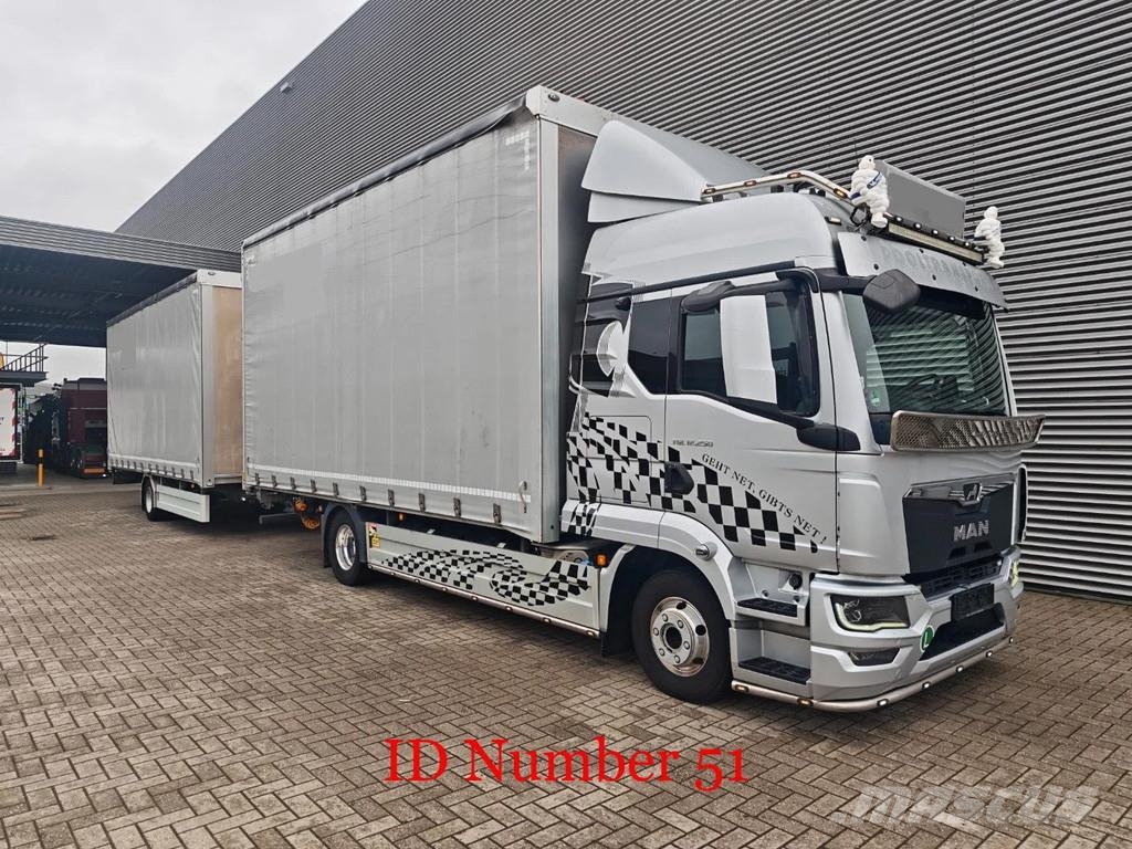 MAN TGL 12.250 4x2 + Steininger ST 70/25 Camion cassonati