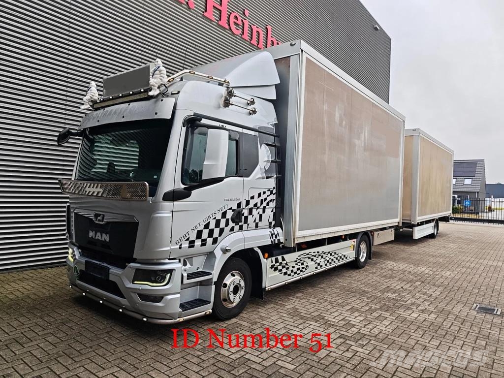 MAN TGL 12.250 4x2 + Steininger ST 70/25 Camion cassonati