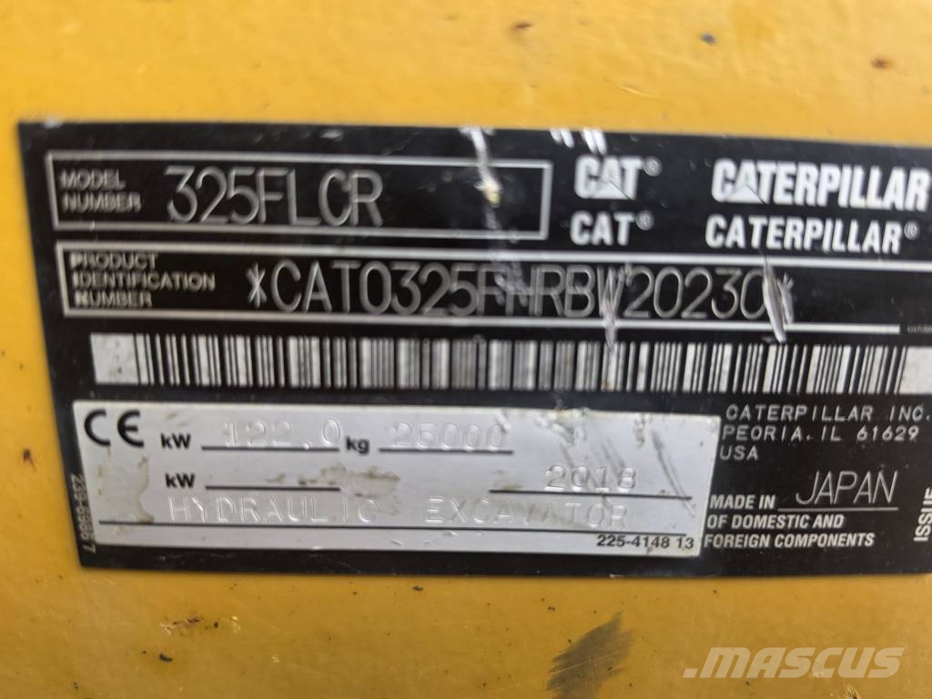CAT 325 FL CR Beltegraver