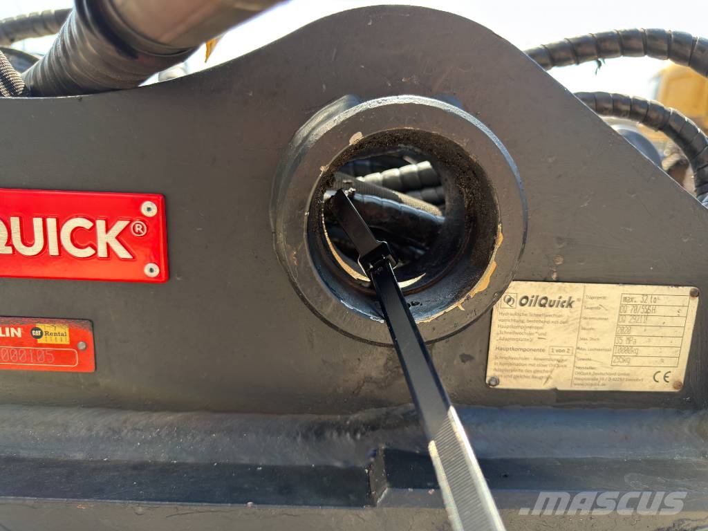 OilQuick OQ70/55 - M318D / 320D / 320E / 320F / 323D / 323E موصلات سريعة