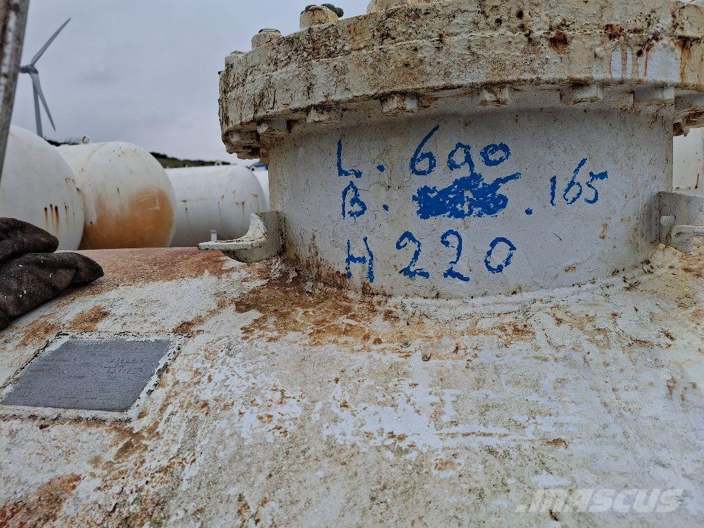 LPG / GAS GASTANK 13000 LITER Fuel and additive tanks