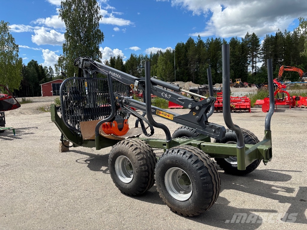 Farma skogsvagn DS9  Kran 6,7 Ostale prikolice