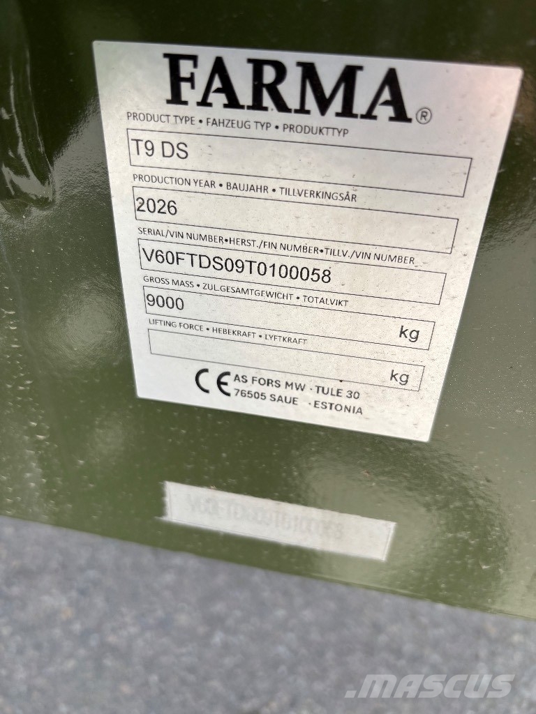 Farma skogsvagn DS9  Kran 6,7 Ostale prikolice