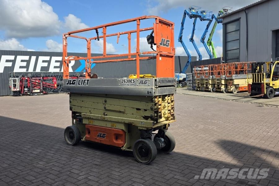 JLG 2630ES Electric, Working Height 10m, 230 kg Capaci Schaarhoogwerkers
