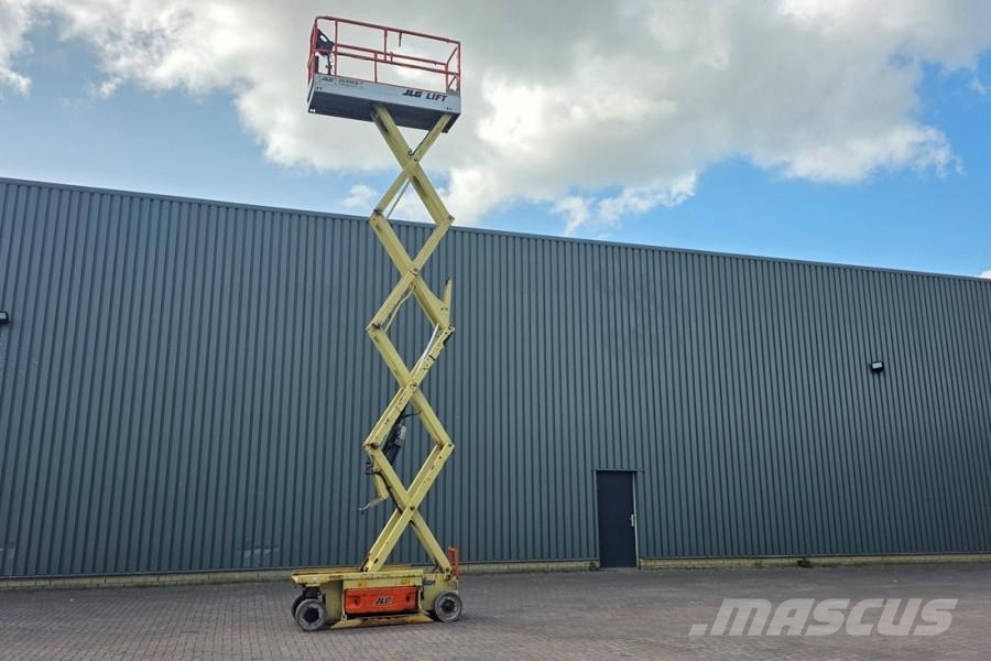 JLG 2630ES Electric, Working Height 10m, 230 kg Capaci Schaarhoogwerkers