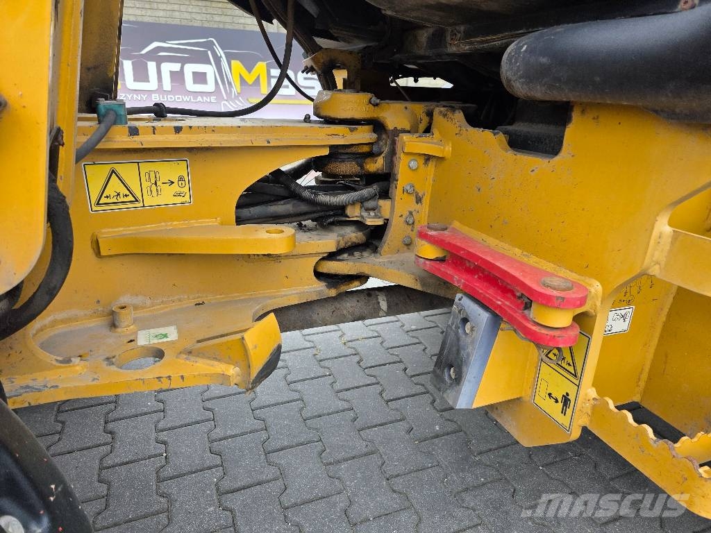CAT 907H, 2012 ROK, 4100 MTH, ŁYŻKA OTWIERANA + WIDŁY Cargadoras sobre ruedas