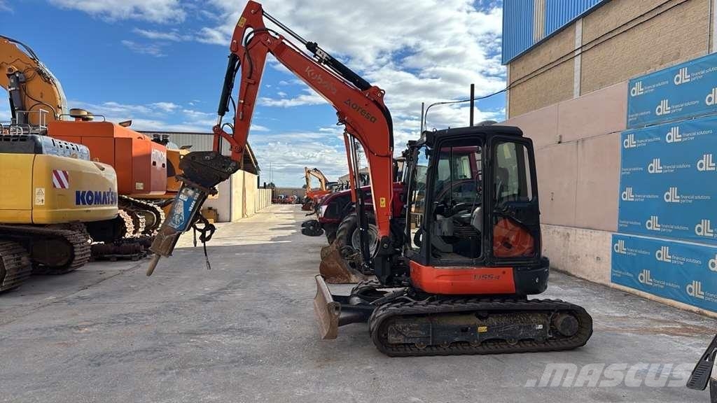 Kubota U55-4 Minigrävare < 7t