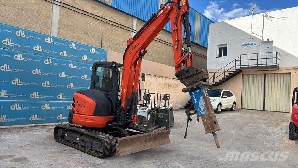 Kubota U55-4 Minigrävare < 7t