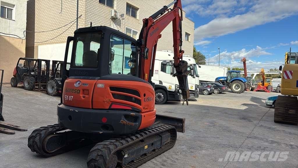 Kubota U55-4 Minigrävare < 7t