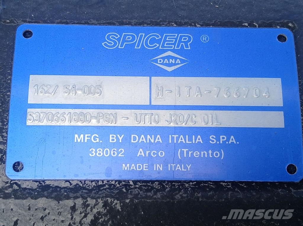 Terex TW110-5370661880-Dana Spicer 162/54-Axle/Achse/As Asis