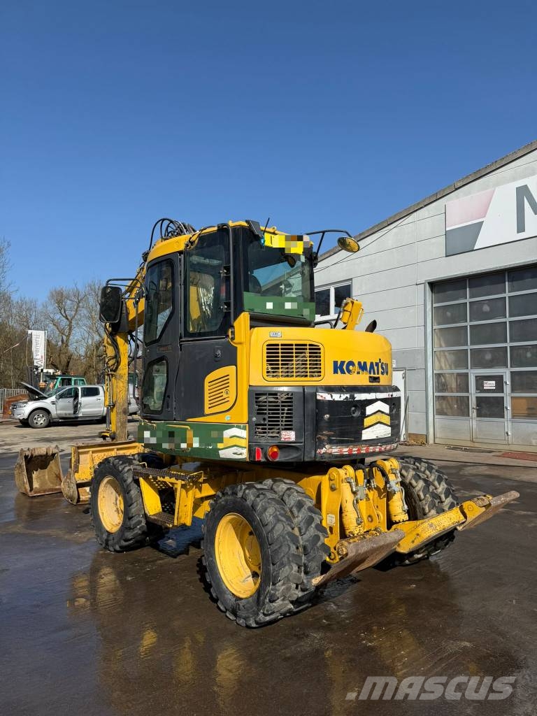 Komatsu PW 98 MR-8 //BJ. 2013/14351H/SW/4 Buckets 轮式挖掘机