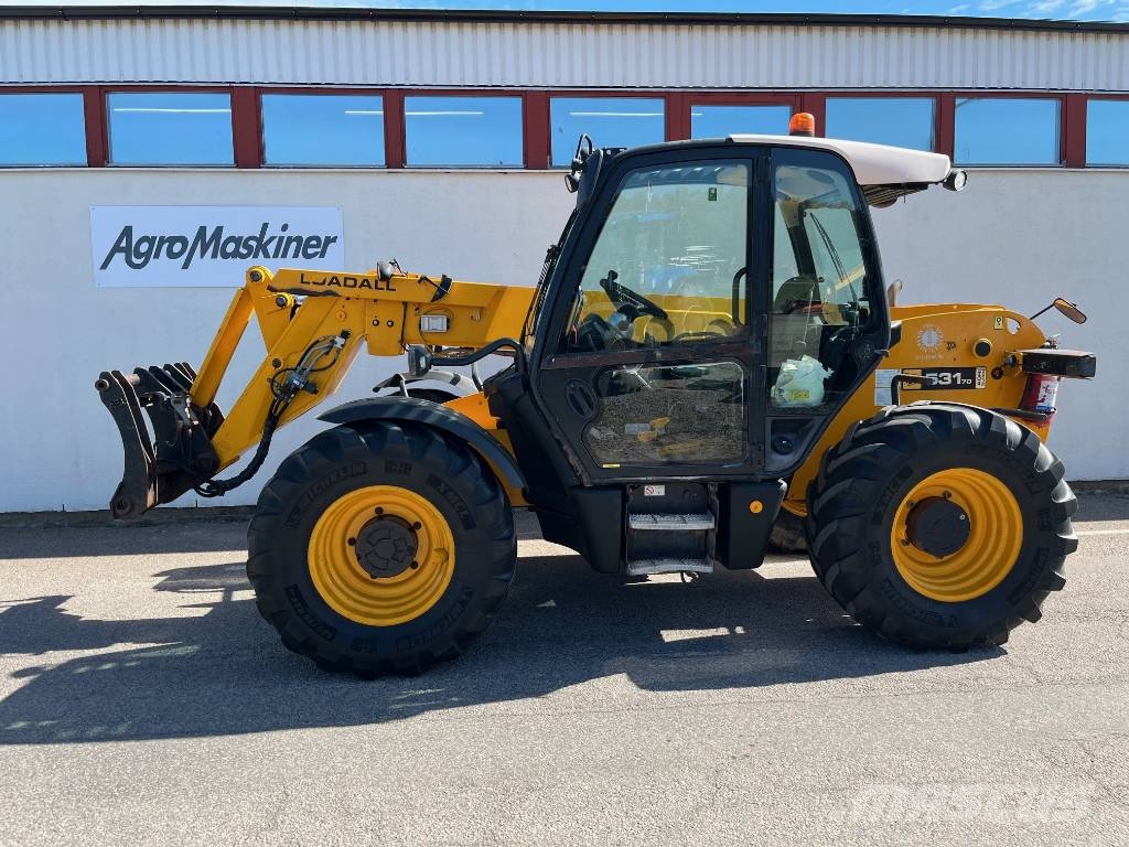 JCB 531-70 Agri Plus Verreikers voor landbouw