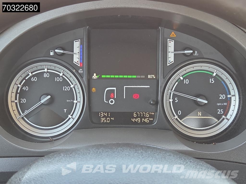 DAF CF 460 6X2 Gancho Dalby 20t Eje direccional Euro 6 Rol kiper kamioni sa kukom za podizanje tereta