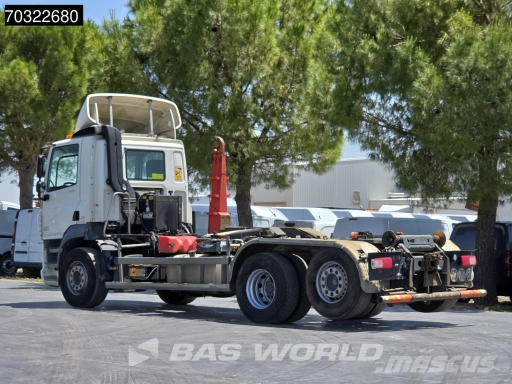DAF CF 460 6X2 Gancho Dalby 20t Eje direccional Euro 6 Rol kiper kamioni sa kukom za podizanje tereta