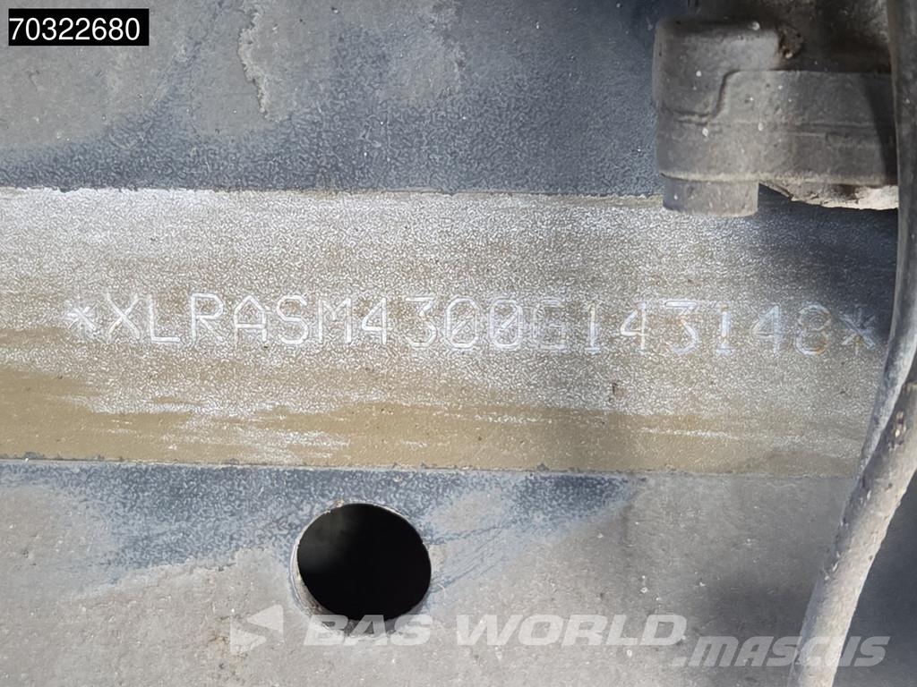 DAF CF 460 6X2 Gancho Dalby 20t Eje direccional Euro 6 Rol kiper kamioni sa kukom za podizanje tereta