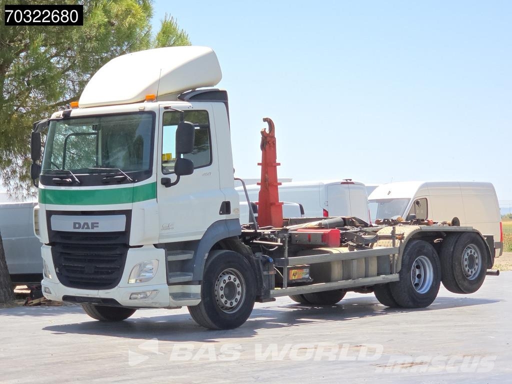 DAF CF 460 6X2 Gancho Dalby 20t Eje direccional Euro 6 Rol kiper kamioni sa kukom za podizanje tereta