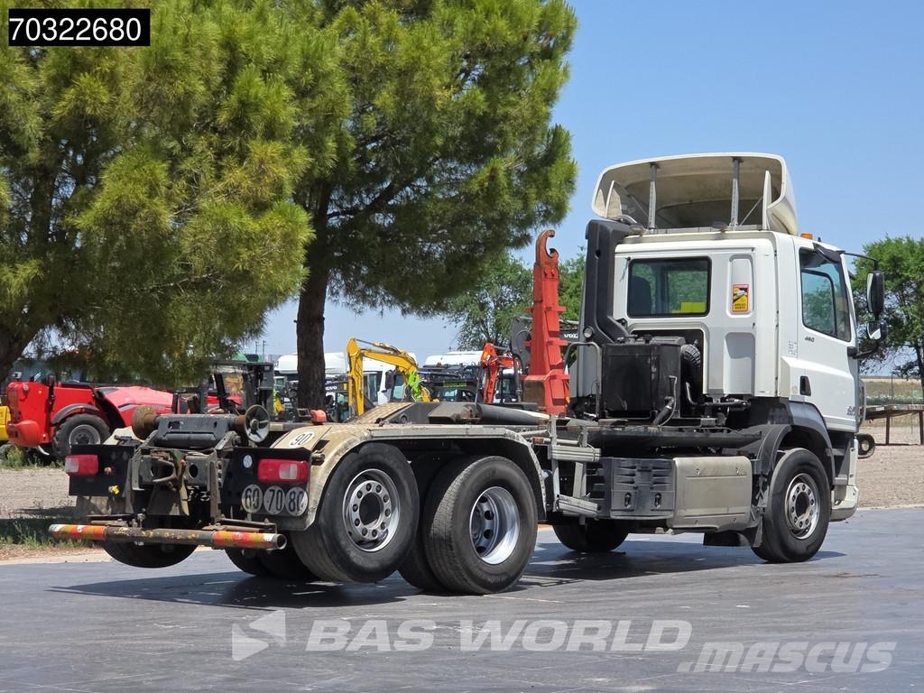 DAF CF 460 6X2 Gancho Dalby 20t Eje direccional Euro 6 Rol kiper kamioni sa kukom za podizanje tereta
