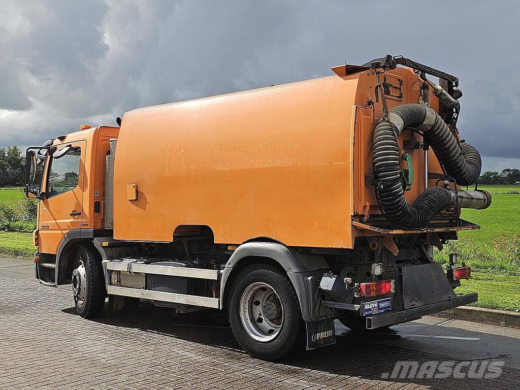 Mercedes-Benz ATEGO 1518 FAUN VIAJET EURO5 Pometalni stroji