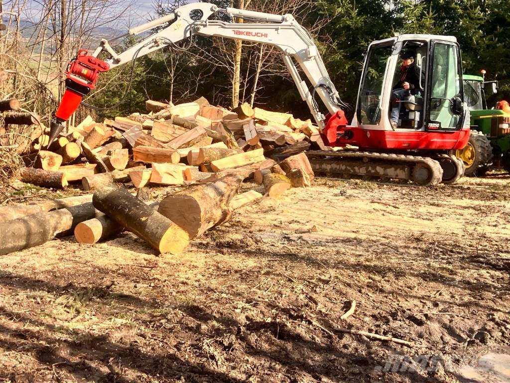 Kegelspalter PRO Kegelspalter Holzspalter Bagger 8 Forestal - Otros