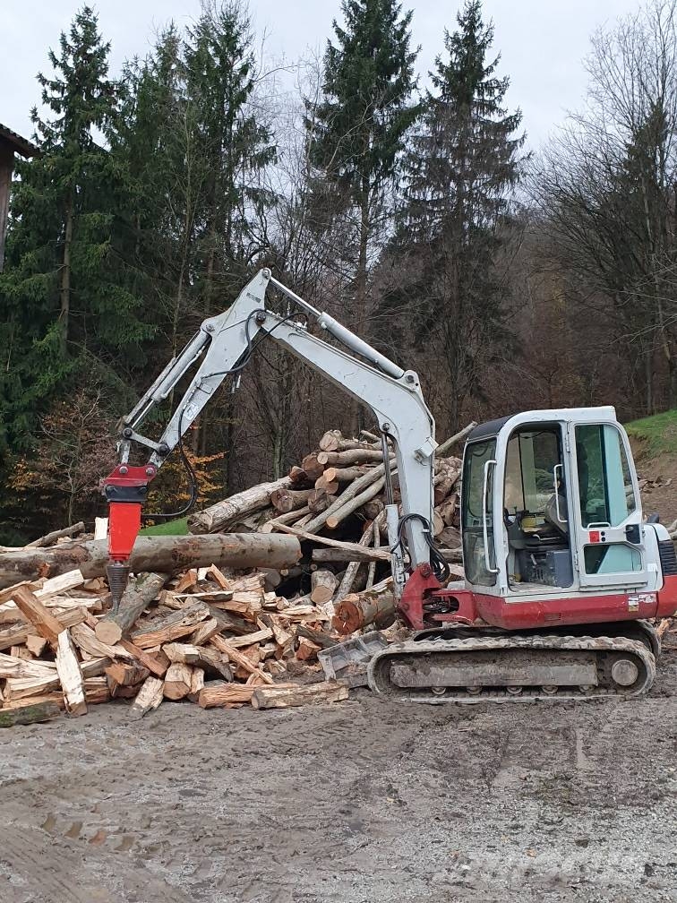 Kegelspalter PRO Kegelspalter Holzspalter Bagger 8 Forestal - Otros