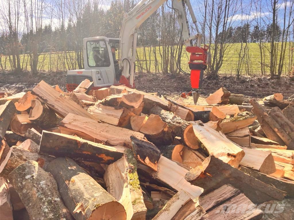 Kegelspalter PRO Kegelspalter Holzspalter Bagger 8 Forestal - Otros